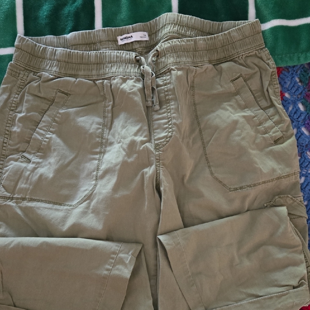 Sinoma Olive Capri Pants